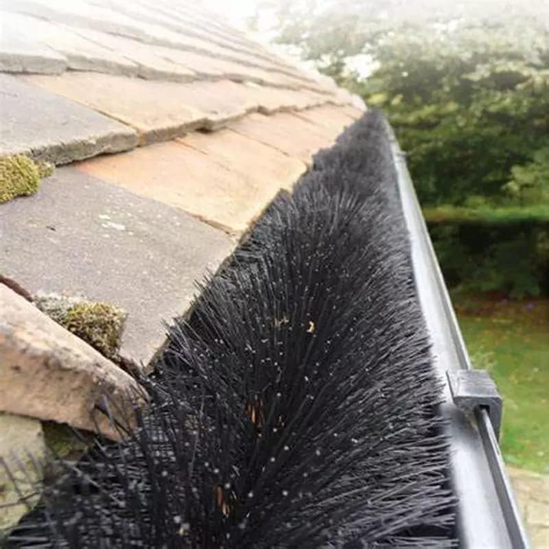 Gutter brush - Leaf catcher - Lead filter - Gutter drain cleaner - Leaf cleaner - Gutter unblocker - 4m x V1259-DP01-BO-273
