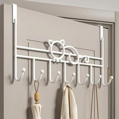 Door hooks, coat hangers for jackets, towels, bags, bathrobes (1 pack, white) V1259-DP01-BO-277