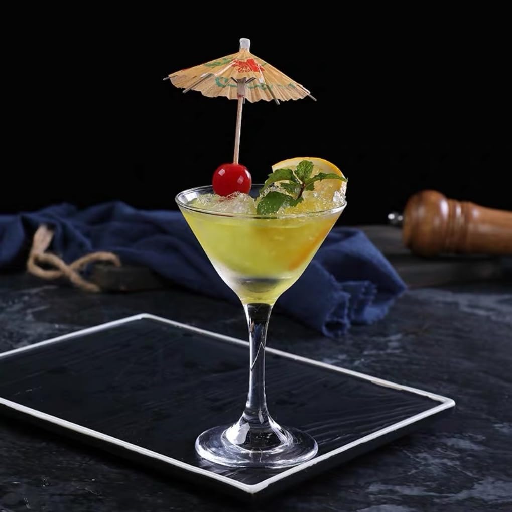 25 cocktail umbrellas for drinks - colourful paper umbrellas for drinks V1259-DP01-BO-279