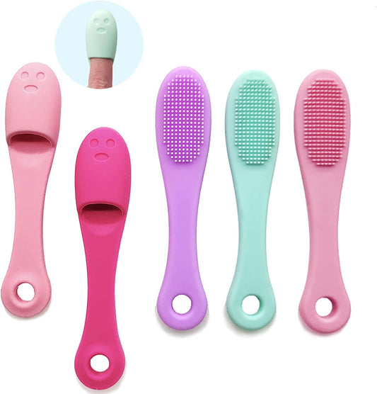 Gentle silicone facial cleansing brush - Manual facial cleansing brush - Soft and effective cleansing and V1259-DP01-BO-3