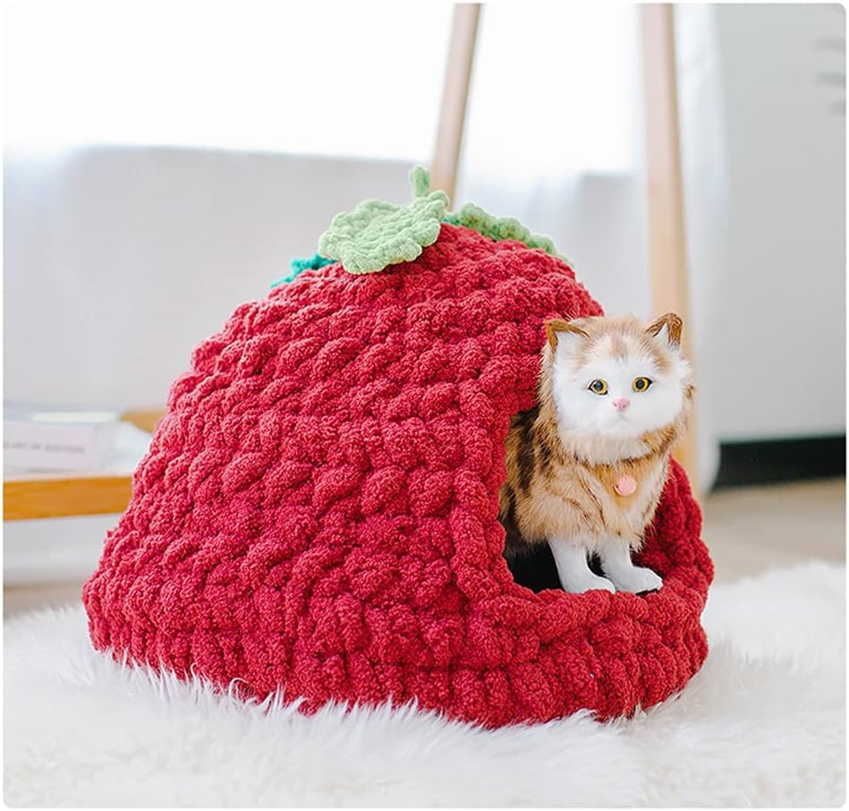 Super soft yarn - yarn-2 cm x 25 m - perfect for DIY projects - knitting blankets, cat baskets, scarves, V1259-DP01-BO-30