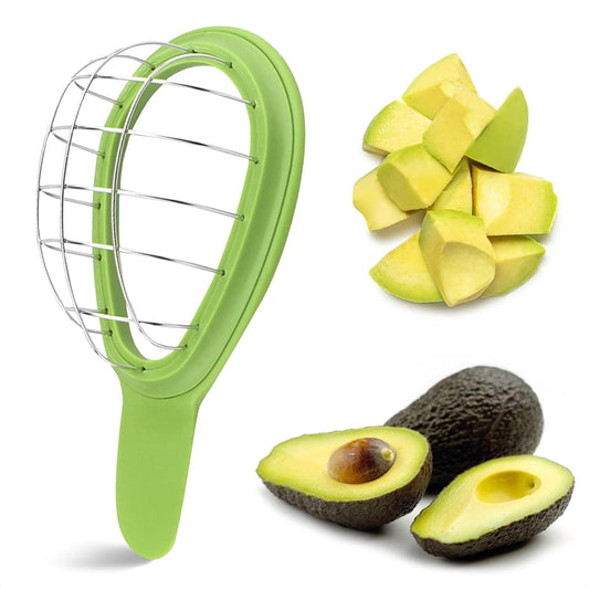 Avocado splitting tool - Stainless steel, dishwasher safe, portable fruit tool - For splitting avocados, V1259-DP01-BO-318