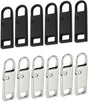 Reserve zips - 12-pack metal zips - removable - suitable for wallets - clothing - jeans - suitcases - luggage V1259-DP01-BO-323