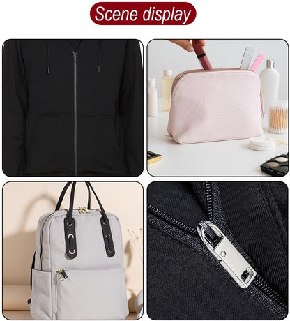 Reserve zips - 12-pack metal zips - removable - suitable for wallets - clothing - jeans - suitcases - luggage V1259-DP01-BO-323