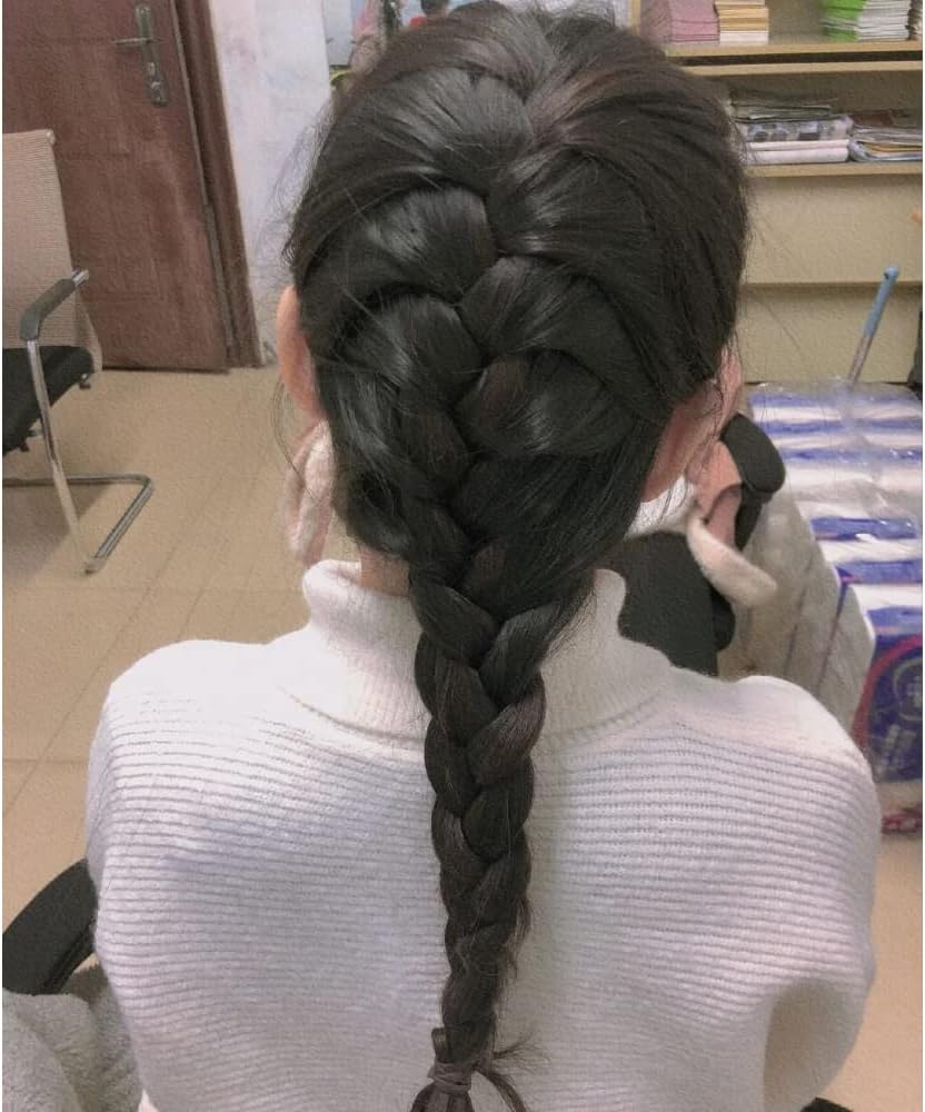 Hair braiding tool - horse tail holder - hair braiding tool - 8-piece hair braiding tool Topsy Tail Loop V1259-DP01-BO-327