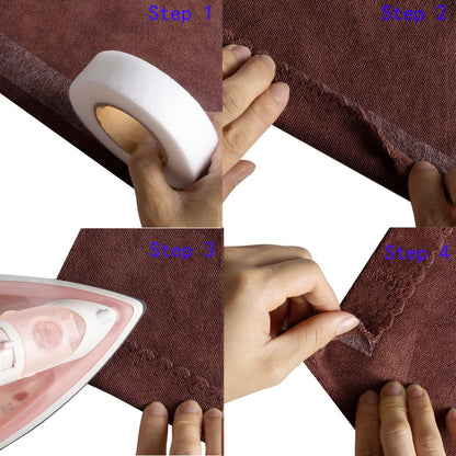 60 meter zoomband - ironing width 20 mm - for splitting fabrics - trousers - skirts - clothing V1259-DP01-BO-344