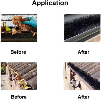 Gutter Brush - Leaf Catcher - Lead Filter - Gutter Drain Cleaner - Leaf Cleaner - Gutter Unblocker - 4m x V1259-DP01-BO-374