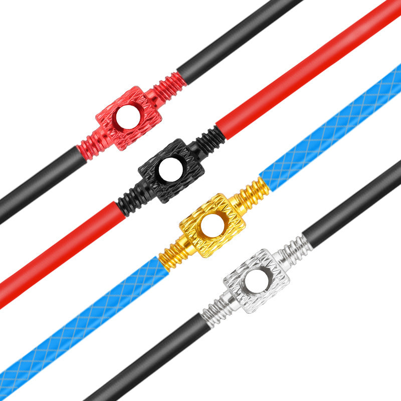 Connectors - 4 pieces - Tools for internal bike cable routing - Screw thread couplings for brake lines - V1259-DP01-BO-38