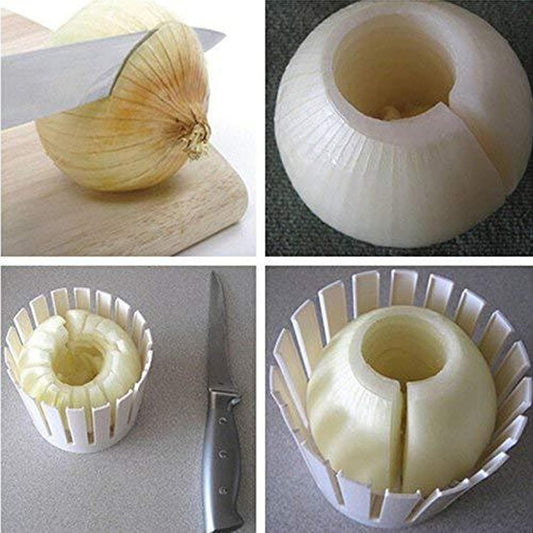 Onion flower cutter - Onion cutter - Potato, tomato, apple, orange blossom cutter - Fruit and vegetable V1259-DP01-BO-380