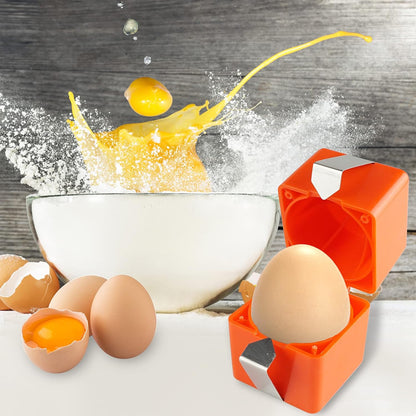 Egg slicer - for raw eggs - eggshell cutter - stainless steel eggshell slicer - eggshell separator V1259-DP01-BO-381