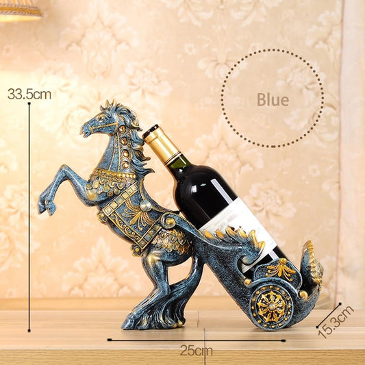Wine rack standard - High table standard for wine accessories for one bottle - Wine rack in the shape of a V1259-DP01-BO-470