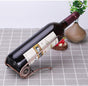 Stainless steel bottle rack - Table wine rack - Decorative inverted wine bottle rack - Modern luxury wine V1259-DP01-BO-472