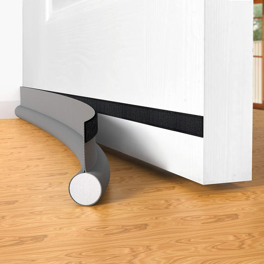 Door stopper, draft excluder, draft strip, 37 inch, cuttable, draft seal, insulator, sound insulation, heat V1259-DP01-BO-55