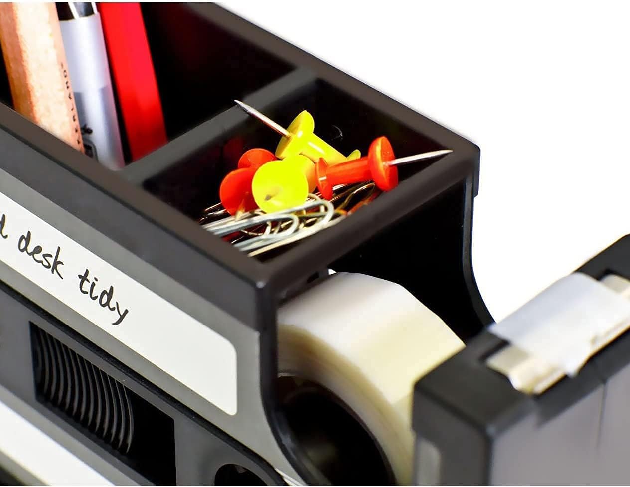 Retro Cassette Tape Pencil Holder - Multifunctional Pencil Holder - Creative Desk Organizer - Pencil Holder V1259-DP01-BO-568