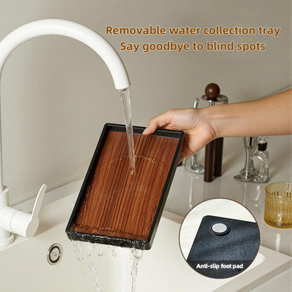 Stainless steel holder - sturdy and dries quickly - removable drip tray - suitable for coffee V1259-DP01-BO-581