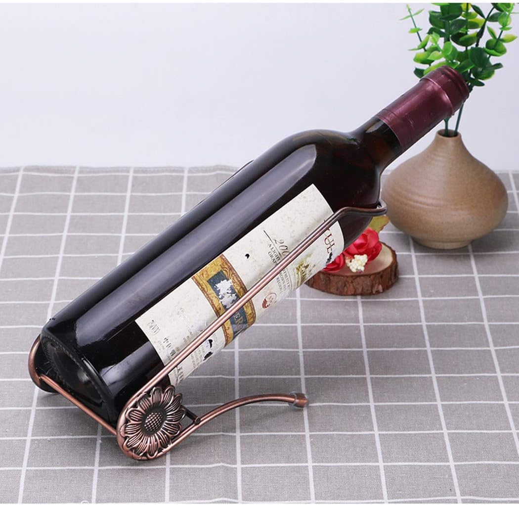 Stainless steel bottle rack - Table wine rack - Decorative inverted wine bottle rack - Modern luxury wine V1259-DP01-BO-588