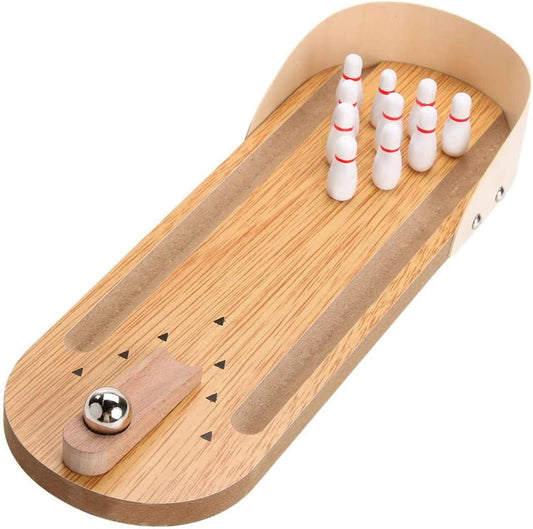Mini Bowling Game Set for the Office - Mini Arcade Game for the Office - Mini Bowling Alley - Stress-Relief V1259-DP01-BO-592