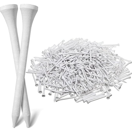 Golf Tees - Wit - Wooden - 50 Pins V1259-DP01-BO-69
