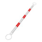 Telescopic pole - 1-pack 4' to 6.9' telescopic cone pole - for parking areas - retractable barrier for V1259-DP01-BO-7