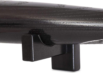 Display standard - Black - Baseball bat display standard - Baseball bat holder - Wall mounting - Horizontal V1259-DP01-BO-72