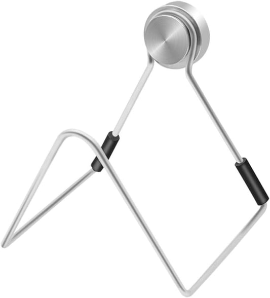 Sponge Holder - Stainless Steel - Magnetic - Kitchen Sink Sponge Drying Rack - 1 piece - Easy to install - No V1259-DP01-BO-75