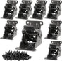 Table hinge - Folding hinge - 0-90 degree foldable - 8-pack - Lockable hinge - Lockable extension support V1259-DP01-BO-76