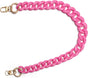Biaungdo Acrylic Purse Chain Strap, Luxury Acrylic Handbag Strap Replacement, Short Purse Chain Handles V1259-DP01-D-114