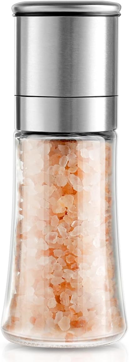Salt Grinder Pepper Mill, and Set (Single Grinder) V1259-DP01-D-131