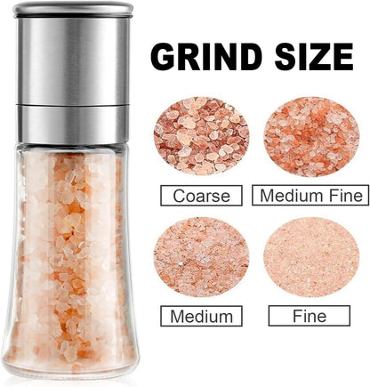 Salt Grinder Pepper Mill, and Set (Single Grinder) V1259-DP01-D-131