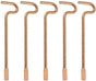 Bedroom/Bathroom Door Emergency Keys Compatible with Kwikset Interior Levers and Knobs (5) V1259-DP01-D-138