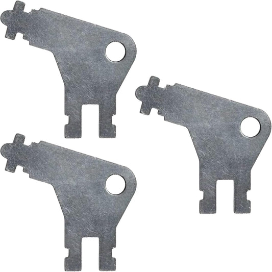 Paper Towel Dispenser Key for Georgia Pacific Commercial Machines - Also Fits GP Toilet Paper and Soap V1259-DP01-D-141
