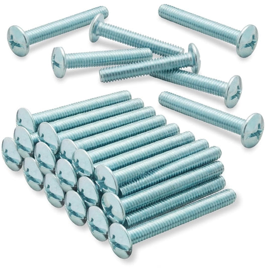 Cabinet Knob & Pull Machine Screws 25-pk (8-32 x 1-1/2") or Choose Your Length; Fasteners for Kitchen & V1259-DP01-D-144