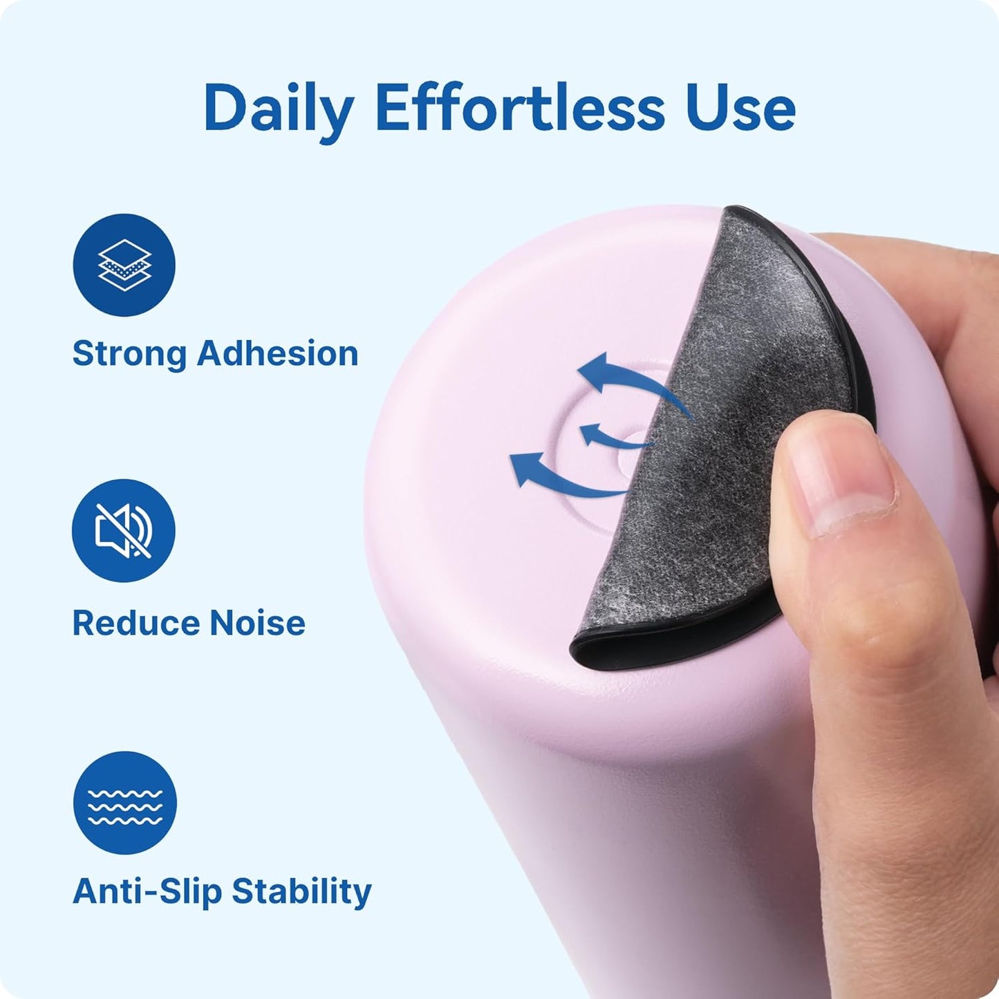 4 Pack Silicone Bottom Protector Mat for Lululemon Sport Water Bottle 18 24 OZ, Anti Slip Rubber Bottom with V1259-DP01-D-158