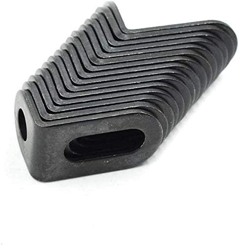Biaungdo 18x18x30mm/0.7"x0.7"x1.2" Adjustable Right Angle Brackets L-shape Corner Brace Support Black- (15 V1259-DP01-D-16