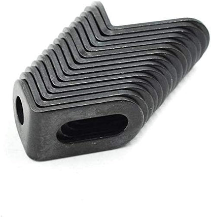 Biaungdo 18x18x30mm/0.7"x0.7"x1.2" Adjustable Right Angle Brackets L-shape Corner Brace Support Black- (15 V1259-DP01-D-16