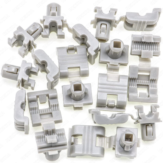 Rexka 10pcs Tailgate & Door Lock Rod Latch Clips 5/32 Rod Size for GM Trucks 16629990 16675980 Ford F150 F250 V1259-DP01-D-185