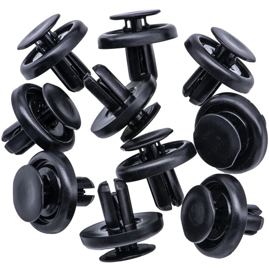 Rexka 10pcs Fender Liner Clip Bumper Enginer Cover Retainer Clip Fastener for Toyota Lexus 90467-07215 Tundra V1259-DP01-D-188
