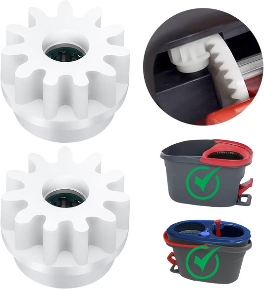 Pedal Bearing Replacement Compatible with O Cedar Mop Bucket, One Way Clutch Gear Sprockets Repair Spin Mop V1259-DP01-D-211