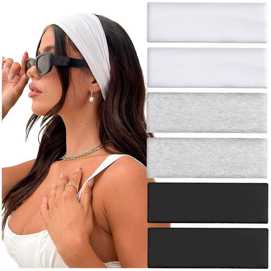 Workout Headbands or Women Non Slip, Premium Stretchy Sot abric Head Bands or Women's Hair, Wear or Yoga, V1259-DP01-D-214