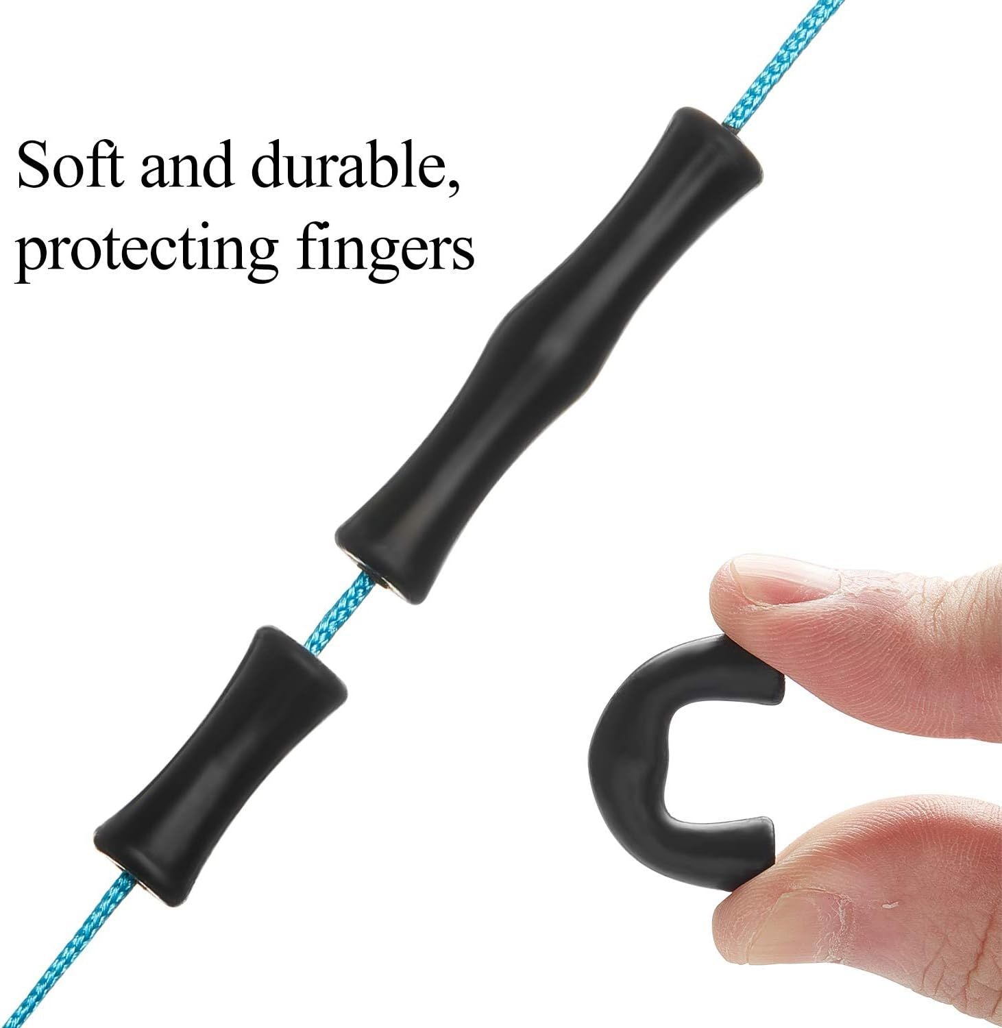 6 Sets Bowstring inger Guards Archery Bowstring inger Protector or Hunting V1259-DP01-D-221