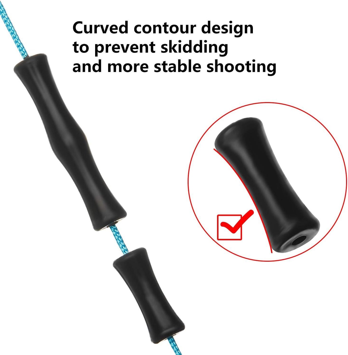 6 Sets Bowstring inger Guards Archery Bowstring inger Protector or Hunting V1259-DP01-D-221