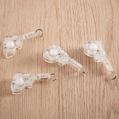 4 Pieces Blind Wand Tilter Control Wand or 1 Inch Mini Blind Head Rail Mechanism Replacement with D Shaped V1259-DP01-D-223