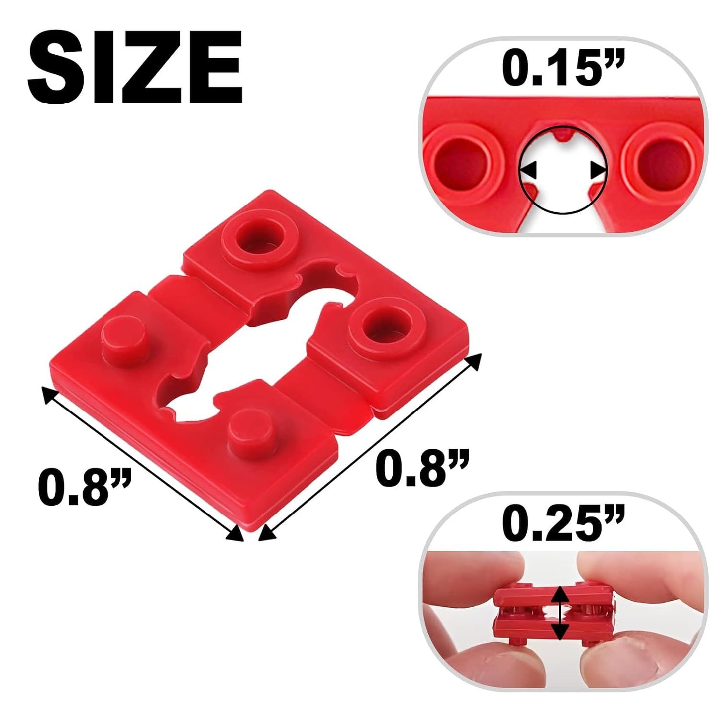 Outlet Spacers or Electrical Box, 48 PCS Switch and Receptacle Spacers or Loose Outlet Plug ix, Electrical V1259-DP01-D-226