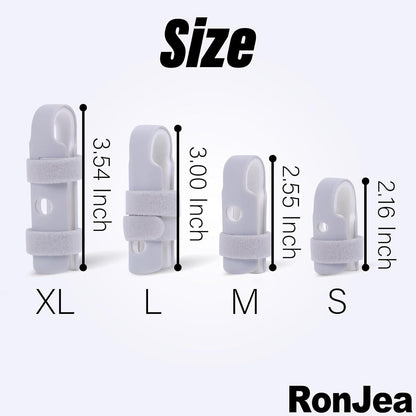 Lightweight inger Splint, 4 Graduated inger Braces Support or Thumb/Middle/Ring/Index/Pinky, Stabilizer V1259-DP01-D-228