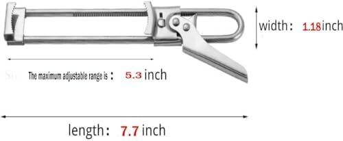 Master Jar & Bottle Opener, Adjustable Multiunctional Stainless Steel Can Opener Jar Lid Gripper, V1259-DP01-D-236