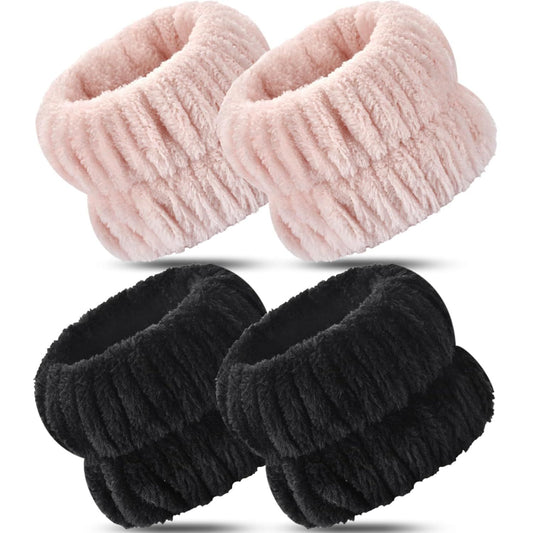 Wrist Bands or Washing ace, 4pcs Spa ace Washing Wristbands, Microiber Arm Wrist Towels, Absorbent Wash V1259-DP01-D-247