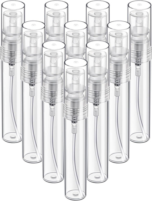 Mini Spray Bottle, 10 Pack 5ml Mini Plastic Spray Bottle Empty, ine Mist Reillable Mini Perume Bottle, Perume V1259-DP01-D-248