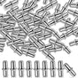 50 Pack Shel Pins, Metal Nickel Support Pegs Cabinet Support Pins or urniture Shelves Bracket V1259-DP01-D-260