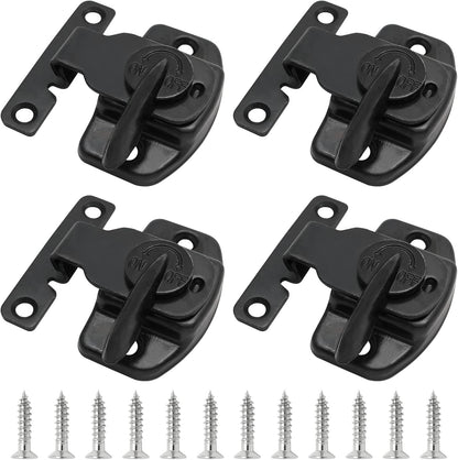 Biaungdo 4 Pieces Metal Dining Table Locks Dining Training Table Buckles Latches Table Connectors Leaf Latch V1259-DP01-D-43