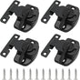 Biaungdo 4 Pieces Metal Dining Table Locks Dining Training Table Buckles Latches Table Connectors Leaf Latch V1259-DP01-D-43